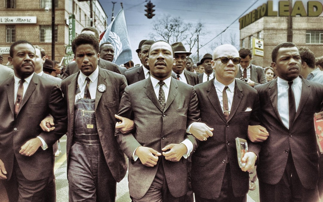 It's Time to Lead - MLK leading civil rights march