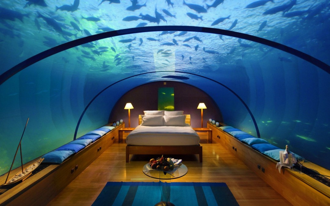 under water bedroom