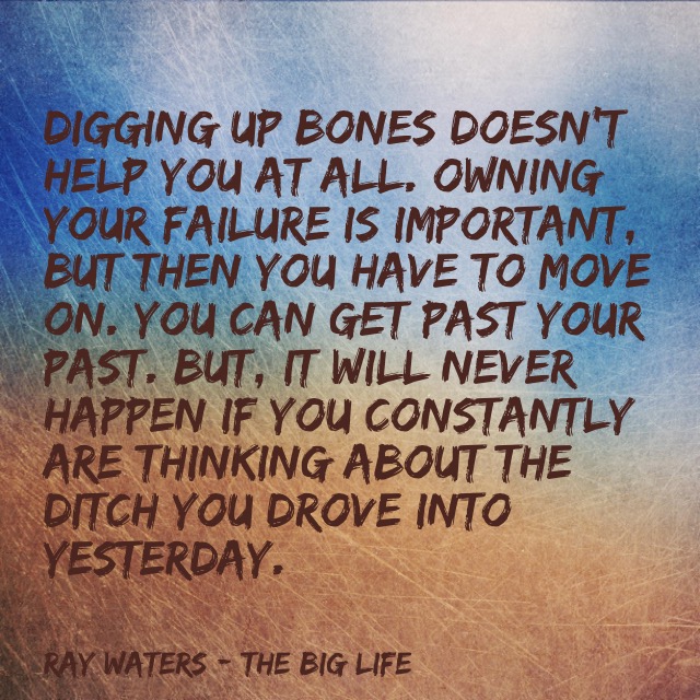 Stop Digging Up Bones