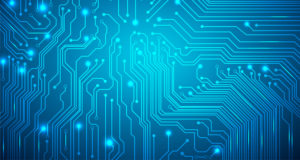 Blue Circuit Board